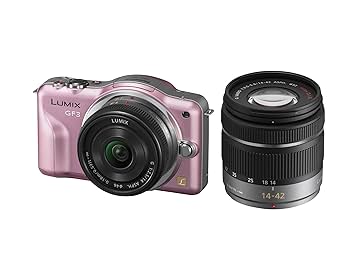 Panasonic パナソニック LUMIX GF3 ピンク デジタル Panasonic LUMIX G ミラーレスカメラ ピンク Amazon